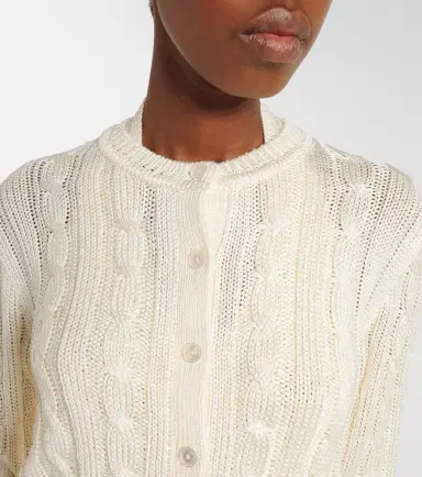 Ralph Lauren Collection Silk cardigan | Thumbnail 4 Ralph Lauren Collection Silk cardigan | Thumbnail 4
