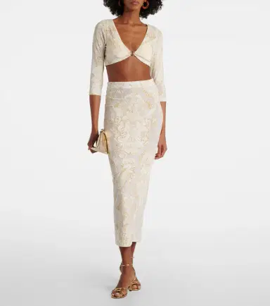 Roberto Cavalli Printed midi skirt | Thumbnail 5 Roberto Cavalli Printed midi skirt | Thumbnail 5