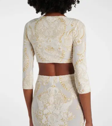 Roberto Cavalli Embellished top | Thumbnail 2 Roberto Cavalli Embellished top | Thumbnail 2