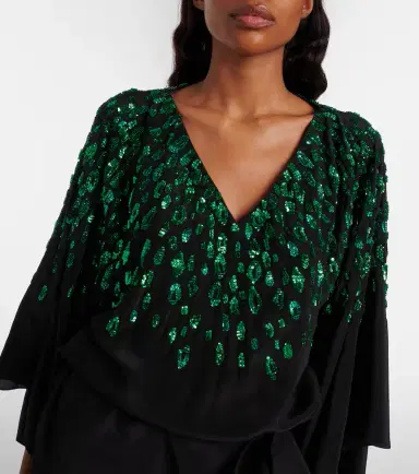Roberto Cavalli Sequined silk gown | Thumbnail 4 Roberto Cavalli Sequined silk gown | Thumbnail 4