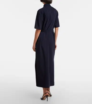 Ralph Lauren Collection Belted wool midi dress | Thumbnail 3 Ralph Lauren Collection Belted wool midi dress | Thumbnail 3