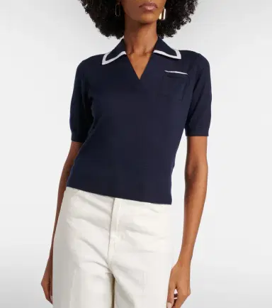 Ralph Lauren Collection Cashmere polo sweater | Thumbnail 4 Ralph Lauren Collection Cashmere polo sweater | Thumbnail 4