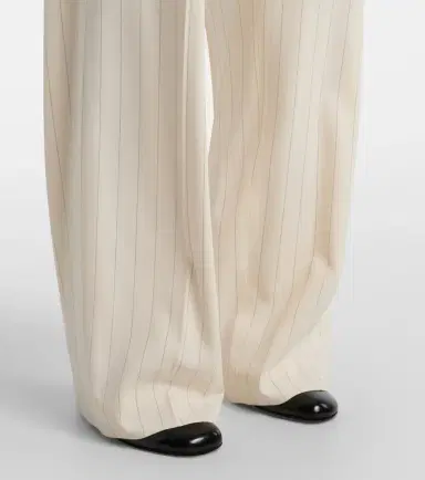 Ralph Lauren Collection Striped high-rise wool wide-leg pants | Thumbnail 5 Ralph Lauren Collection Striped high-rise wool wide-leg pants | Thumbnail 5