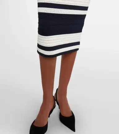 Ralph Lauren Collection Striped knitted pencil skirt | Thumbnail 2 Ralph Lauren Collection Striped knitted pencil skirt | Thumbnail 2