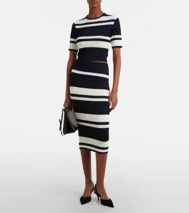 Ralph Lauren Collection Striped knitted pencil skirt | Thumbnail 5 Ralph Lauren Collection Striped knitted pencil skirt | Thumbnail 5