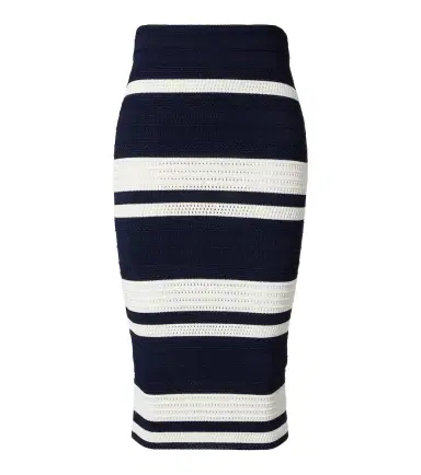Ralph Lauren Collection Striped knitted pencil skirt | Thumbnail 1 Ralph Lauren Collection Striped knitted pencil skirt | Thumbnail 1