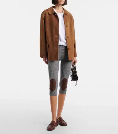 Prada Wool and cashmere capri pants | Thumbnail 2 Prada Wool and cashmere capri pants | Thumbnail 2
