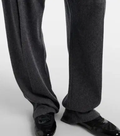 Prada Wool and cashmere tapered pants | Thumbnail 6 Prada Wool and cashmere tapered pants | Thumbnail 6
