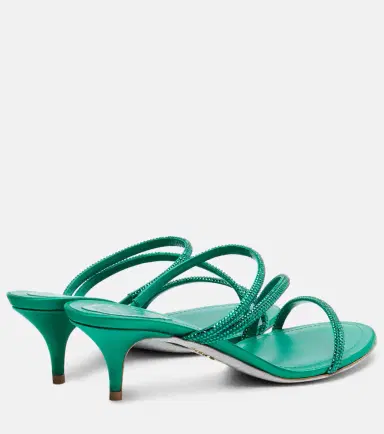 Rene Caovilla Crystal-embellished sandals | Thumbnail 3 Rene Caovilla Crystal-embellished sandals | Thumbnail 3