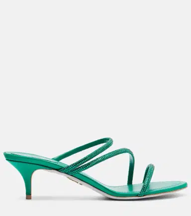 Rene Caovilla Crystal-embellished sandals | Thumbnail 4 Rene Caovilla Crystal-embellished sandals | Thumbnail 4