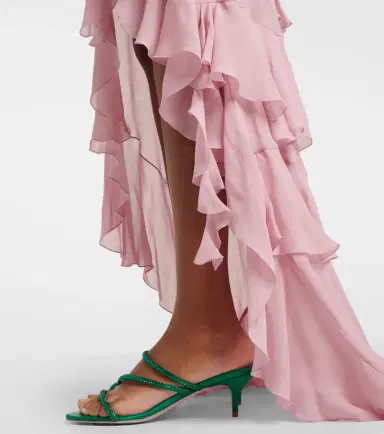 Rene Caovilla Crystal-embellished sandals | Thumbnail 6 Rene Caovilla Crystal-embellished sandals | Thumbnail 6