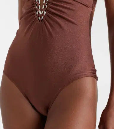 ADRIANA DEGREAS Solid Chain halterneck swimsuit | Thumbnail 5 ADRIANA DEGREAS Solid Chain halterneck swimsuit | Thumbnail 5