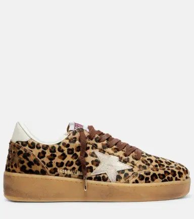 Golden Goose Ball Star printed calf hair sneakers | Thumbnail 3 Golden Goose Ball Star printed calf hair sneakers | Thumbnail 3