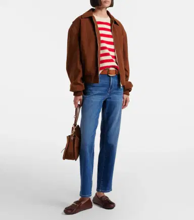 AG Jeans Girlfriend straight jeans | Thumbnail 3 AG Jeans Girlfriend straight jeans | Thumbnail 3