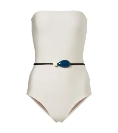 Adriana Degreas Belted embellished swimsuit | Thumbnail 1 Adriana Degreas Belted embellished swimsuit | Thumbnail 1