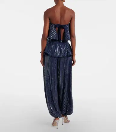 ADRIANA DEGREAS Sequined wide-leg pants | Thumbnail 4 ADRIANA DEGREAS Sequined wide-leg pants | Thumbnail 4
