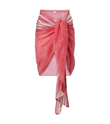 Isabel Marant Printed cotton and silk beach cover-up | Thumbnail 1 Isabel Marant Printed cotton and silk beach cover-up | Thumbnail 1