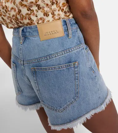 Isabel Marant Lesia high-rise denim shorts | Thumbnail 3 Isabel Marant Lesia high-rise denim shorts | Thumbnail 3