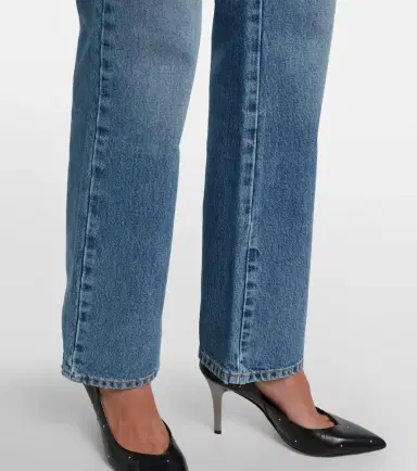 Isabel Marant Dromie mid-rise straight jeans | Thumbnail 7 Isabel Marant Dromie mid-rise straight jeans | Thumbnail 7