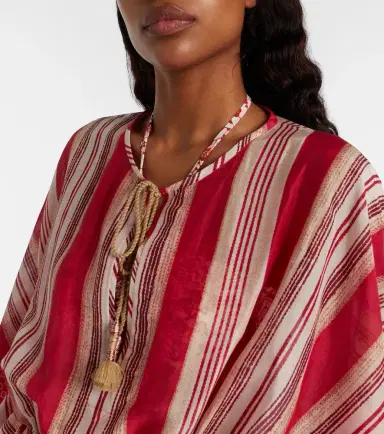 Isabel Marant Printed cotton and silk kaftan | Thumbnail 2 Isabel Marant Printed cotton and silk kaftan | Thumbnail 2