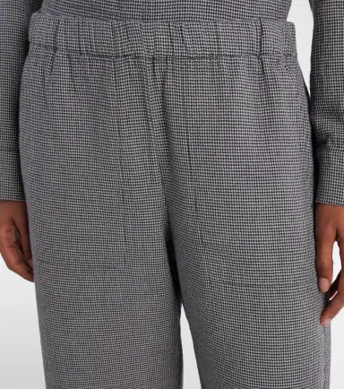 Velvet Braylen houndstooth cotton wide-leg pants | Thumbnail 2 Velvet Braylen houndstooth cotton wide-leg pants | Thumbnail 2