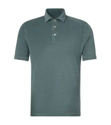 Fedeli Mondial cotton terry polo shirt | Thumbnail 1 Fedeli Mondial cotton terry polo shirt | Thumbnail 1