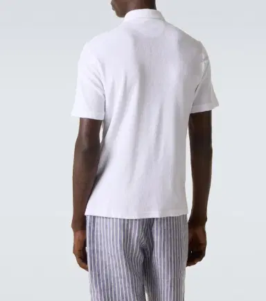 Fedeli Mondial cotton terry polo shirt | Thumbnail 3 Fedeli Mondial cotton terry polo shirt | Thumbnail 3