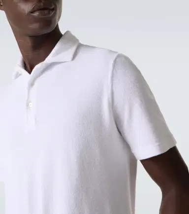 Fedeli Mondial cotton terry polo shirt | Thumbnail 6 Fedeli Mondial cotton terry polo shirt | Thumbnail 6