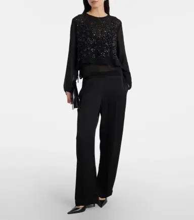 Velvet Larkin wide-leg pants | Thumbnail 4 Velvet Larkin wide-leg pants | Thumbnail 4
