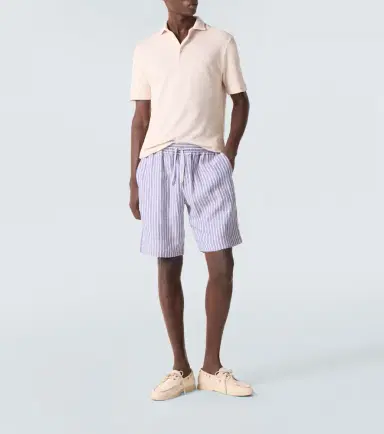 Fedeli Mondial cotton terry polo shirt | Thumbnail 2 Fedeli Mondial cotton terry polo shirt | Thumbnail 2