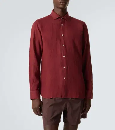 Fedeli Nick linen shirt | Thumbnail 3 Fedeli Nick linen shirt | Thumbnail 3
