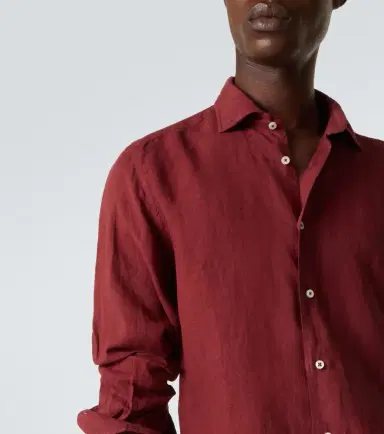 Fedeli Nick linen shirt | Thumbnail 4 Fedeli Nick linen shirt | Thumbnail 4