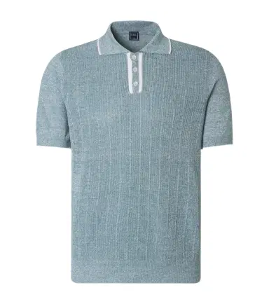 Fedeli Dodo linen and cotton polo shirt | Thumbnail 1 Fedeli Dodo linen and cotton polo shirt | Thumbnail 1