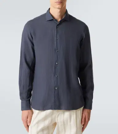 Fedeli Nick linen shirt | Thumbnail 3 Fedeli Nick linen shirt | Thumbnail 3