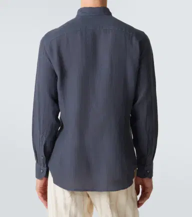 Fedeli Nick linen shirt | Thumbnail 4 Fedeli Nick linen shirt | Thumbnail 4
