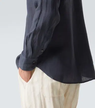 Fedeli Nick linen shirt | Thumbnail 6 Fedeli Nick linen shirt | Thumbnail 6
