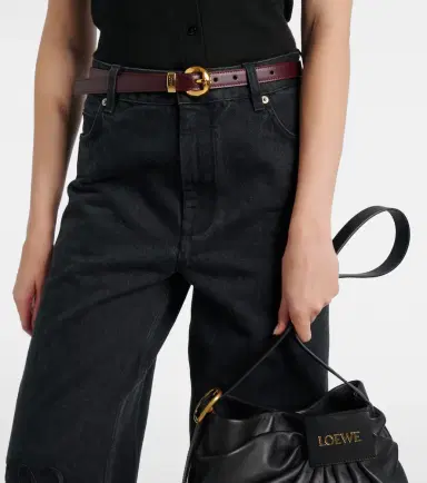 Loewe Pebble leather belt | Thumbnail 3 Loewe Pebble leather belt | Thumbnail 3