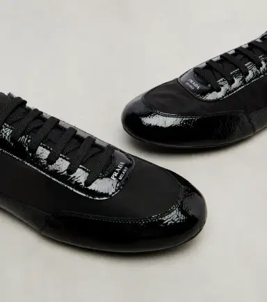 Prada Collapse Re-Nylon and leather sneakers | Thumbnail 4 Prada Collapse Re-Nylon and leather sneakers | Thumbnail 4