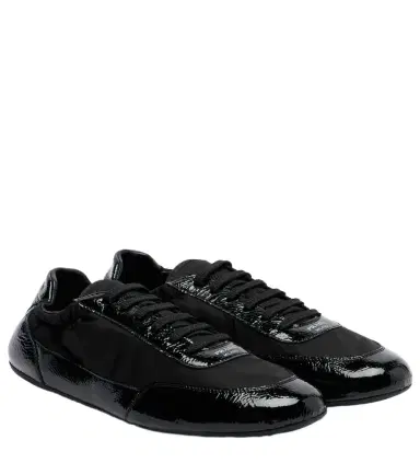 Prada Collapse Re-Nylon and leather sneakers | Thumbnail 1 Prada Collapse Re-Nylon and leather sneakers | Thumbnail 1