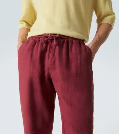 FEDELI Linen tapered pants | Thumbnail 5 FEDELI Linen tapered pants | Thumbnail 5