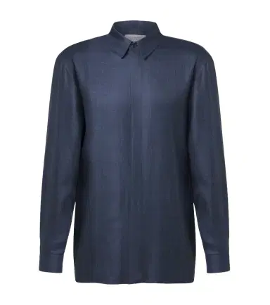 Gabriela Hearst Nicolas wool, silk, and linen shirt | Thumbnail 1 Gabriela Hearst Nicolas wool, silk, and linen shirt | Thumbnail 1
