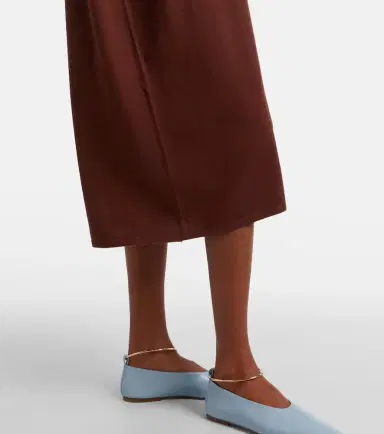 Jardin des Orangers Cotton, silk, and cashmere midi dress | Thumbnail 2 Jardin des Orangers Cotton, silk, and cashmere midi dress | Thumbnail 2