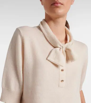 Jardin des Orangers Bow-detail wool and cashmere sweater | Thumbnail 3 Jardin des Orangers Bow-detail wool and cashmere sweater | Thumbnail 3