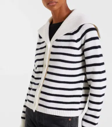 Jardin des Orangers Striped wool and cashmere cardigan | Thumbnail 2 Jardin des Orangers Striped wool and cashmere cardigan | Thumbnail 2