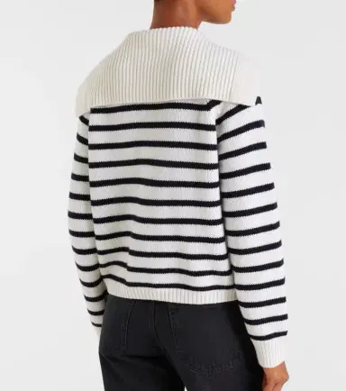 Jardin des Orangers Striped wool and cashmere cardigan | Thumbnail 4 Jardin des Orangers Striped wool and cashmere cardigan | Thumbnail 4