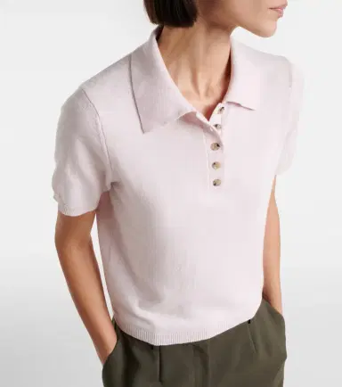 Jardin des Orangers Cotton and cashmere polo shirt | Thumbnail 4 Jardin des Orangers Cotton and cashmere polo shirt | Thumbnail 4