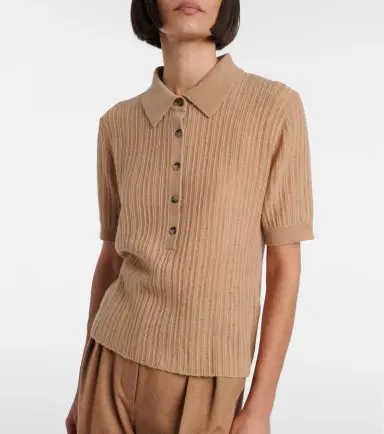 Jardin des Orangers Ribbed-knit cashmere polo shirt | Thumbnail 5 Jardin des Orangers Ribbed-knit cashmere polo shirt | Thumbnail 5