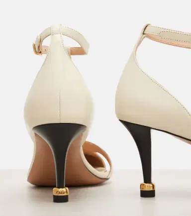 Chloé Chloé Cleia embellished leather pumps | Thumbnail 2 Chloé Chloé Cleia embellished leather pumps | Thumbnail 2