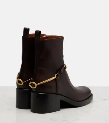 Chloe Chloé Dakota 60 leather ankle boots | Thumbnail 3 Chloe Chloé Dakota 60 leather ankle boots | Thumbnail 3