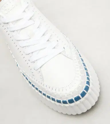 Chloe Chloé Nama leather platform sneakers | Thumbnail 4 Chloe Chloé Nama leather platform sneakers | Thumbnail 4